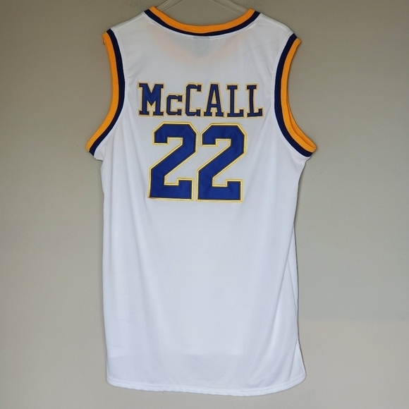 Quincy McCall #22 Crenshaw High School Jersey Stitched White Blue Size XL - Picture 3 of 9